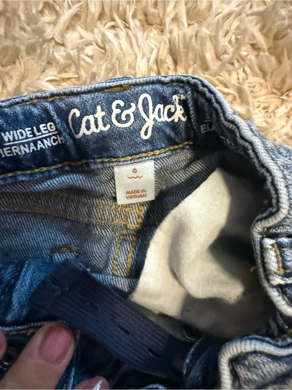 Girls' Blue Denim Jeans - Heart Patch & Two-Tone Styles